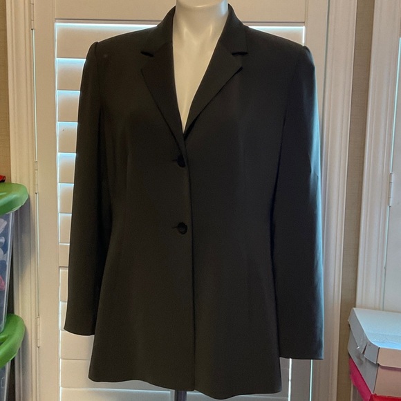 Caslon Women's Charcoal Blazer - Picture 1 of 8
